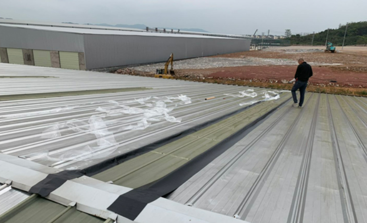 西湖厂房屋面防水维修案例